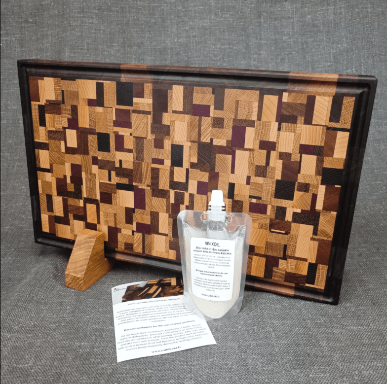 Delmara artisan hardwood cutting board